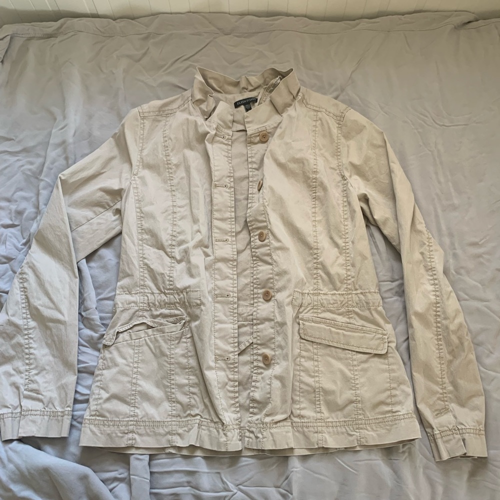 Eileen Fisher Tan Jacket